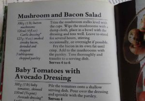 Mushroom and Bacon Recipe